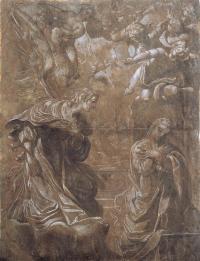 Annunciatie door Ludovico Carracci