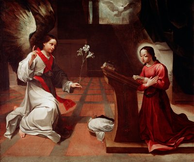 De Annunciatie door Ludovico Carracci