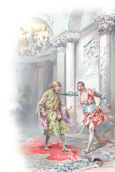 Illustratie voor Shakespeare