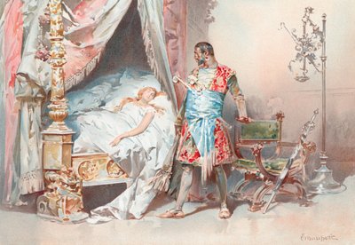 Illustratie voor Shakespeare