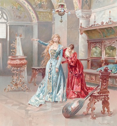 Illustratie voor Shakespeare
