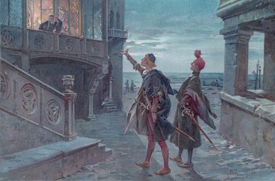 Illustratie voor Shakespeare