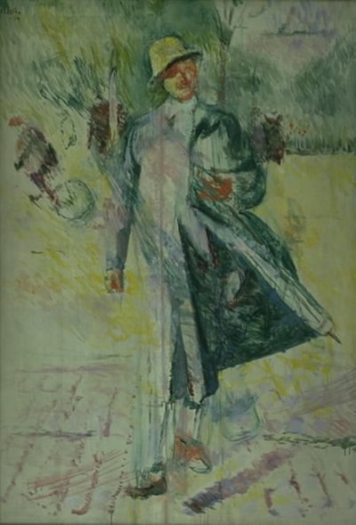 Zelfportret door Ludvig Karsten