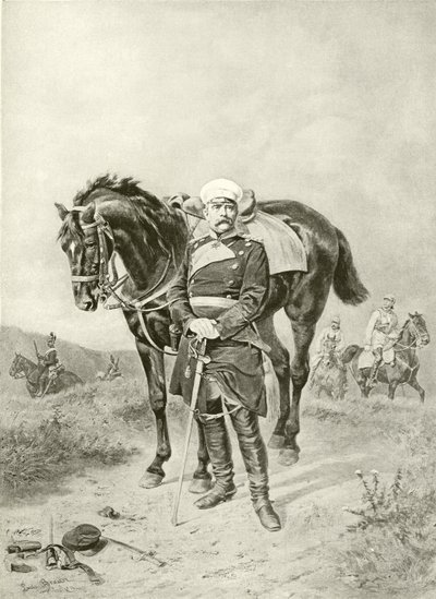 Bismarck voor Parijs door Ludwig Braun