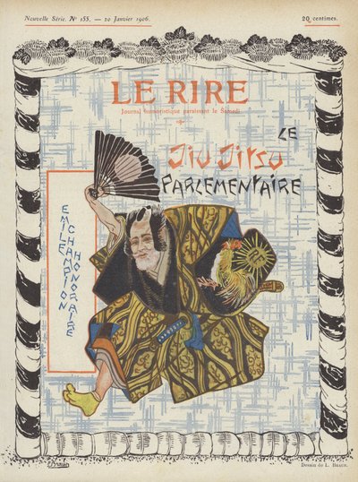 Illustratie voor Le Rire door Ludwig Braun