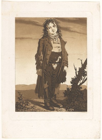 Bedelaarskind door Ludwig Buchhorn