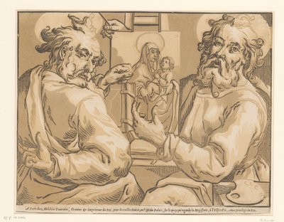 Evangelisten Marcus en Lucas door Ludwig Businck