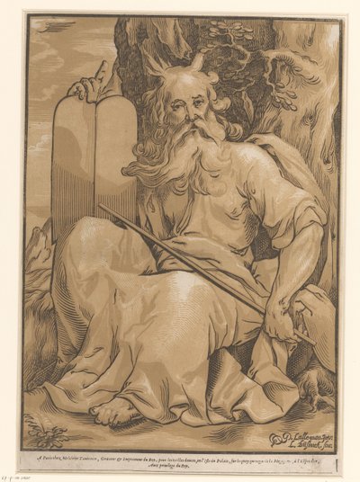 Mozes door Ludwig Businck