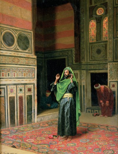 In de moskee door Ludwig Deutsch