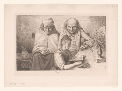 Pinkstermorgen door Ludwig Emil Grimm