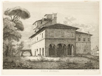 Villa Raphael, Rome door Ludwig Emil Grimm