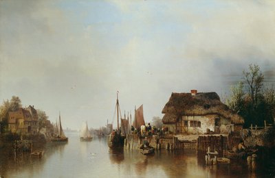 Scheldeoever door Ludwig Hermann