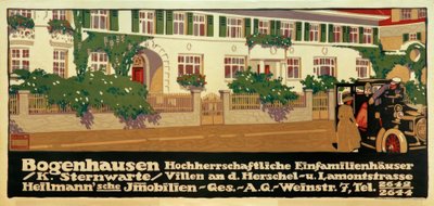 Bogenhausen Hoogwaardige eengezinswoningen door Ludwig Hohlwein