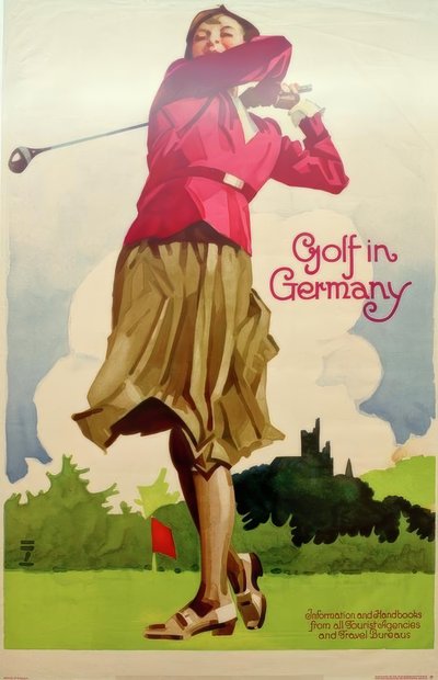 Golf in Duitsland / Informatie en handboeken van alle toeristenbureaus en reisbureaus door Ludwig Hohlwein