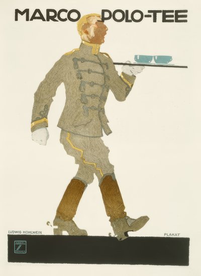 MARCO POLO-THEE door Ludwig Hohlwein