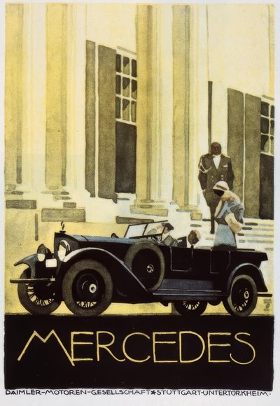 MERCEDES door Ludwig Hohlwein