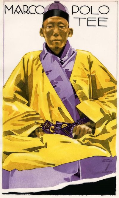 Marco Polo Thee door Ludwig Hohlwein