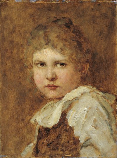 Meisjeshoofd door Ludwig Knaus