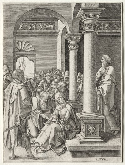 De Aanbidding der Koningen, 1516 door Ludwig Krug