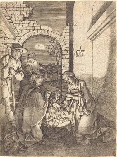 De Geboorte door Ludwig Krug