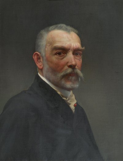 Zelfportret door Ludwig Mayer