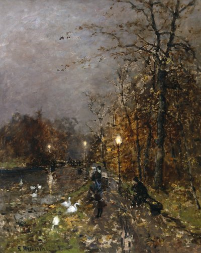 Park door Ludwig Munthe
