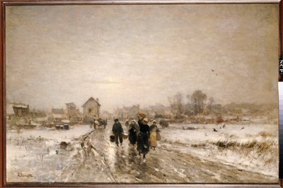 Terug van de Markt door Ludwig Munthe