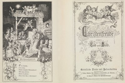 Christenfreude in Lied und Bild, 1855 door Ludwig Richter
