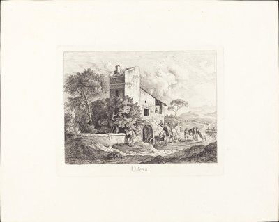 Osteria door Ludwig Richter