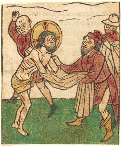 Christus Ontkleed van Zijn Kleding door Ludwig of Ulm