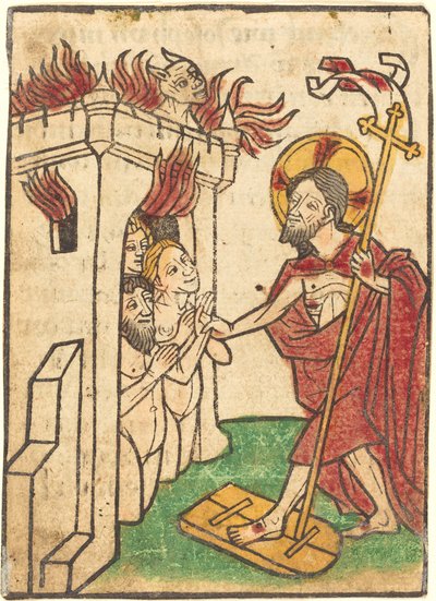 Christus in de Limbo door Ludwig of Ulm
