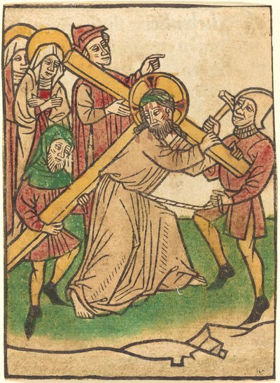 Het dragen van het kruis door Ludwig of Ulm