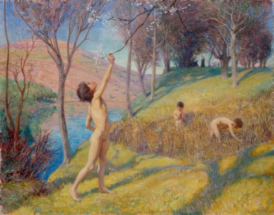 Lente door Ludwig von Hofmann