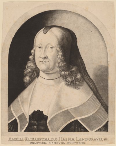 Amelia Elizabeth, gravin van Hessen door Ludwig von Siegen