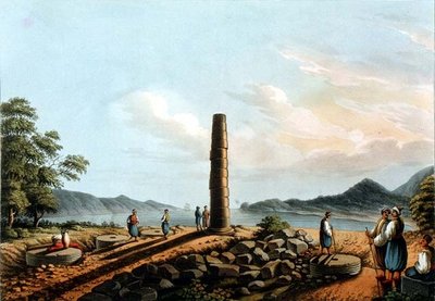 De Ruïnes van de Tempel van Juno in Samos, plaat 59 uit 