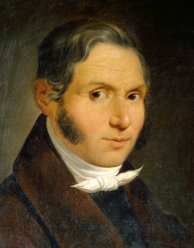Portret van Bonifacio Asioli door Luigi Asioli