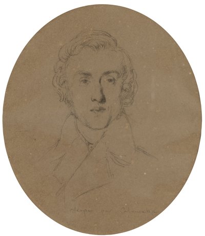Portret van Frédéric Chopin door Luigi Calamatta