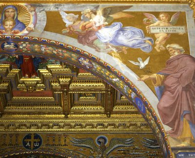Maria met engelen en patriarchen door Luigi Cochetti