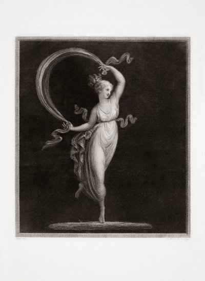 Dansen. Gegraveerd door Luigi Cunego. Ontwerp door Antonio Canova door Luigi Cunego