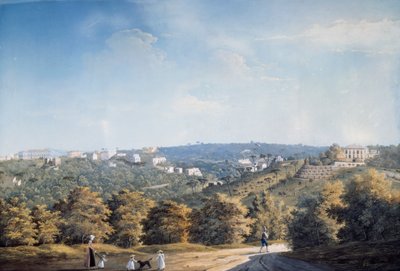 Capodimonte heuvel en villa