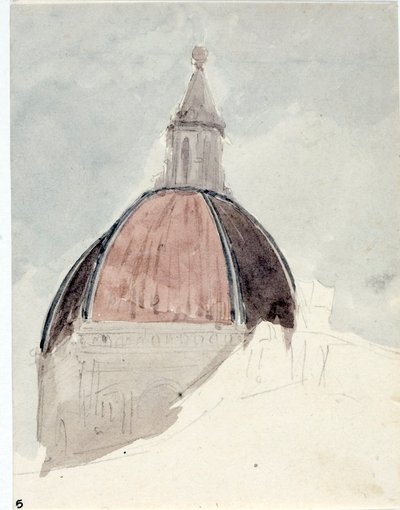 Koepel van de kerk Santa Maria del Fiore, Florence door Luigi Garibbo