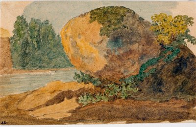 Landschap van Torrent door Luigi Garibbo