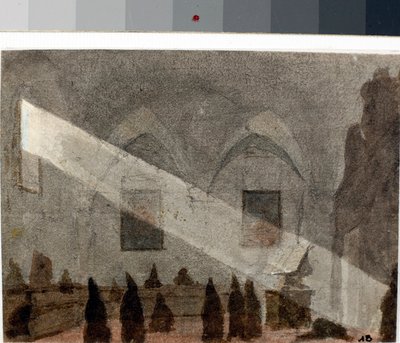 Refter van een klooster door Luigi Garibbo