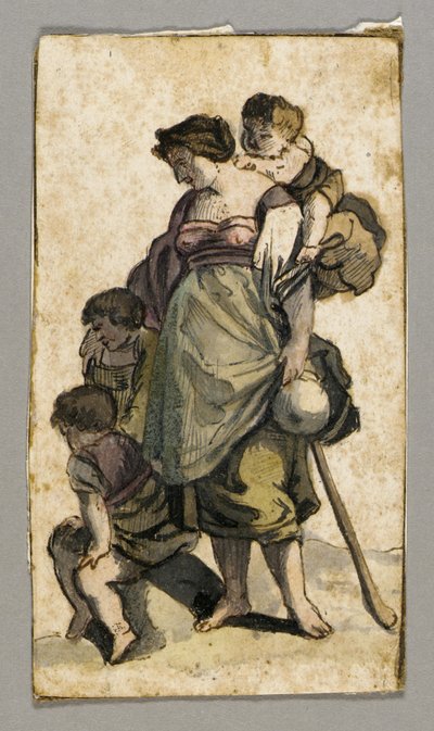 Tekening door Luigi Garzi