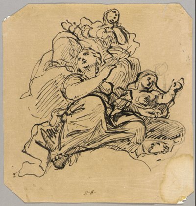 Tekening door Luigi Garzi
