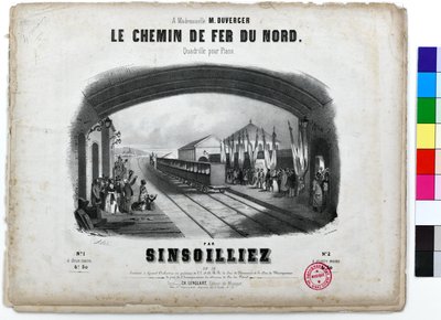 "Le Chemin de Fer du Nord" door Luigi Loir