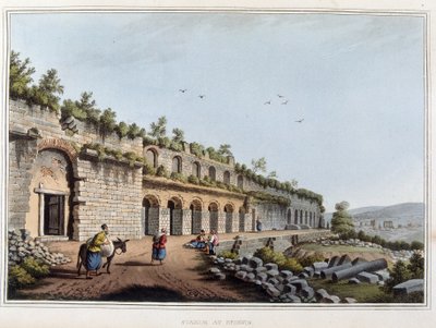 Stadion in Ruïne in Ephese, voormalig oude stad van Griekenland, nu in Turkije. In 