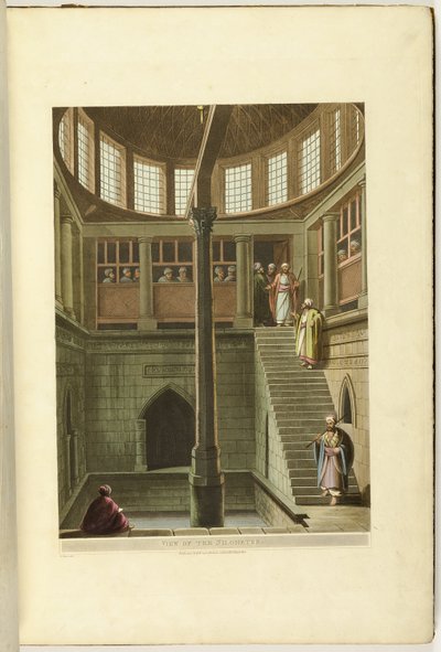 Gezichten in Egypte (platen) door Luigi Mayer