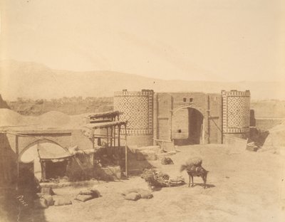 Poort van de Regering, Teheran, Iran door Luigi Pesce