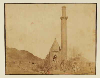 Natanz, minaret Khanqah van Abd al-Samad door Luigi Pesce